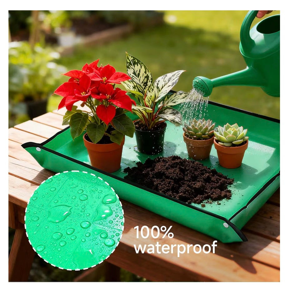 Waterproof Potting Mat - Portable Potting Mat for Mess Control