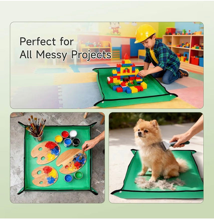 Waterproof Potting Mat - Portable Potting Mat for Mess Control