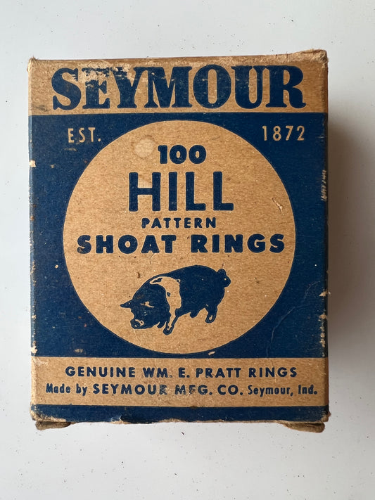 Vintage Seymour Hill Pattern Shoat Rings